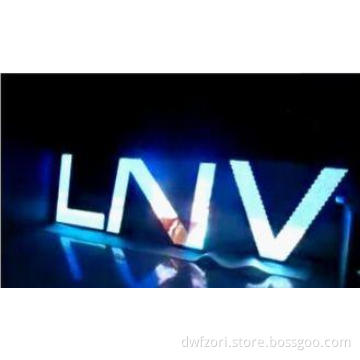 P7.62 Indoor Letter LED Display / Signage Advertising for S